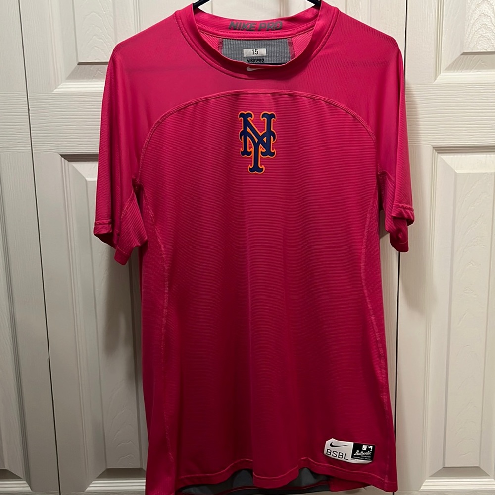 Mets Nike Pro Fitted Tee